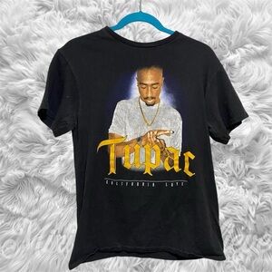 Classic Black Tupac Graphic Tee
